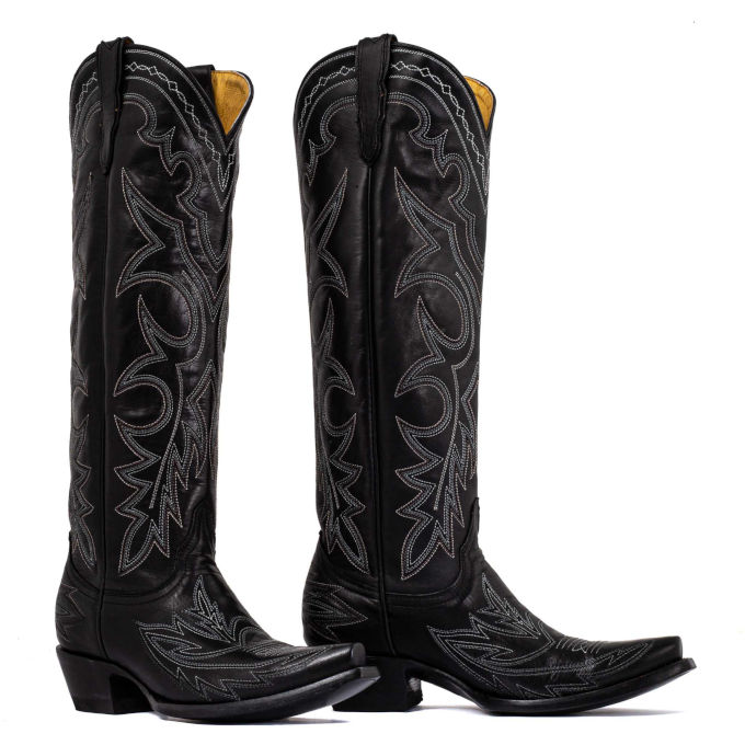 santiags en cuir